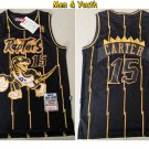 men's & youth Basketball Team Uniform #15 Vince Carter Jerseys Throwback Black Classics Shirts