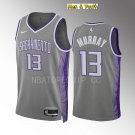 men's & youth Basketball Team Uniform #13 Keegan Murray Jerseys 2023 Gray City Edition Shirts