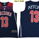men's & youth Basketball Team Uniform #13 Deandre Ayton Jerseys Navy Arizona College Shirts