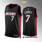 men's & youth Basketball Team Uniform #7 Kyle Lowry Jerseys 2023 Black Icon Edition Shirts