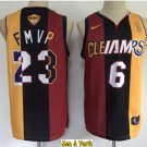men's & youth Basketball Team Uniform #6-23 Lebron James FMVP Jerseys Cavaliers Heat Lakers Shirts