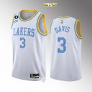 men's & youth Basketball Team Uniform #3 Anthony Davis Jerseys 2023 White Classic Edition Shirts