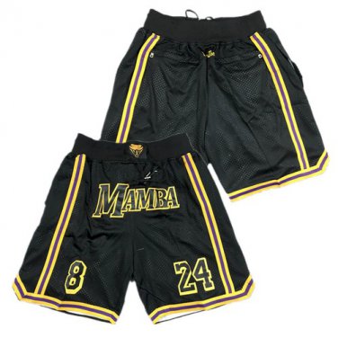 Lakers JUST DON Black City Mamba Shorts  Lakers shorts, Don black,  Basketball shorts