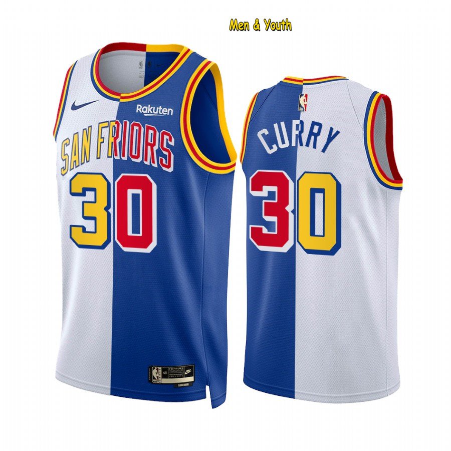 men's & youth San Francisco x Warriors Uniform 30 Stephen Curry