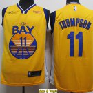 men's & youth Basketball Team Uniform #11 Klay Thompson Jerseys 2020 Gold Statement Edition Shirts