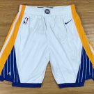 men's Golden State Warriors Shorts White Association Edition Mesh Basketball Game adults Pants
