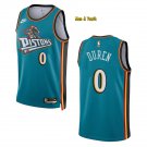 men's & youth Basketball Team Uniform #0 Jalen Duren Jerseys 2023 Teal Classic Edition Shirts