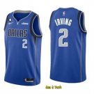 men's & youth Basketball Team Uniform #2 Kyrie Irving Jerseys 2023 Royal Icon Edition Shirts