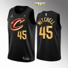 men's & youth Basketball Team Uniform #45 Donovan Mitchell Jerseys 2023 Black Statement Shirts