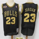 men's & youth Basketball Bulls Uniform #23 Michael Jordan Jersey Black Finals Patch Classics Shirts
