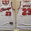 men's & youth Basketball Bulls Uniform #23 Michael Jordan Jersey Throwback White Chicago Shirts
