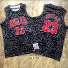 men's & youth Basketball Bulls Uniform #23 Michael Jordan Jersey Serpentine Black Classics Shirts
