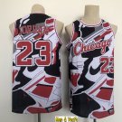 men's & youth Basketball Bulls Uniform #23 Michael Jordan Jersey Red/White/Black Classics Shirts
