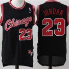 men's Basketball Bulls Uniform #23 Michael Jordan Jersey Throwback Black Chicago adults Shirts