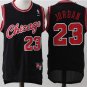 men's Basketball Bulls Uniform #23 Michael Jordan Jersey Throwback Black Chicago adults Shirts