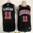 men's & youth Basketball Team Uniform #11 DeMar DeRozan Jersey Black Statement Edition Shirts