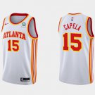 men's & youth Basketball Team Uniform #15 Clint Capela Jerseys 2023 White Association Edition Shirts