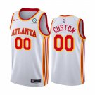 men's & youth Basketball Hawks Uniform #00 Custom name number Jerseys White Association Shirts