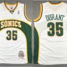 men's & youth Basketball Retro Uniform #35 Kevin Durant Jerseys Throwback White M&N Classics Shirts