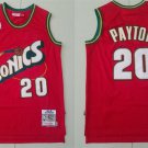 men's & youth Basketball Retro Uniform #20 Gary Payton Jerseys Throwback Red Classics Shirts