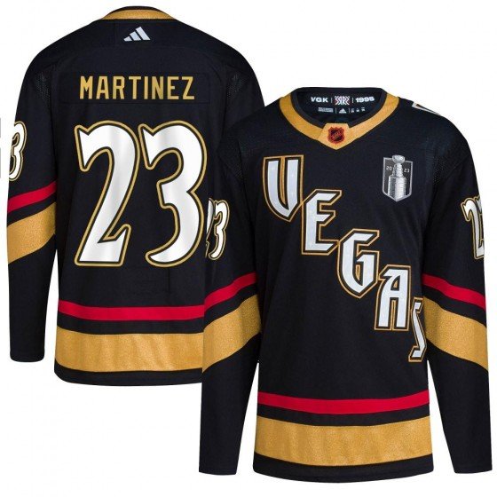 Men Vegas Golden Knights 23 Alec Martinez Alternate Primegreen Black Jersey  2023 All-Star Jersey - Bluefink