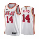 men's & youth Basketball Heat Uniform #14 Tyler Herro Jersey White Classic 2023 Finals Patch Shirts