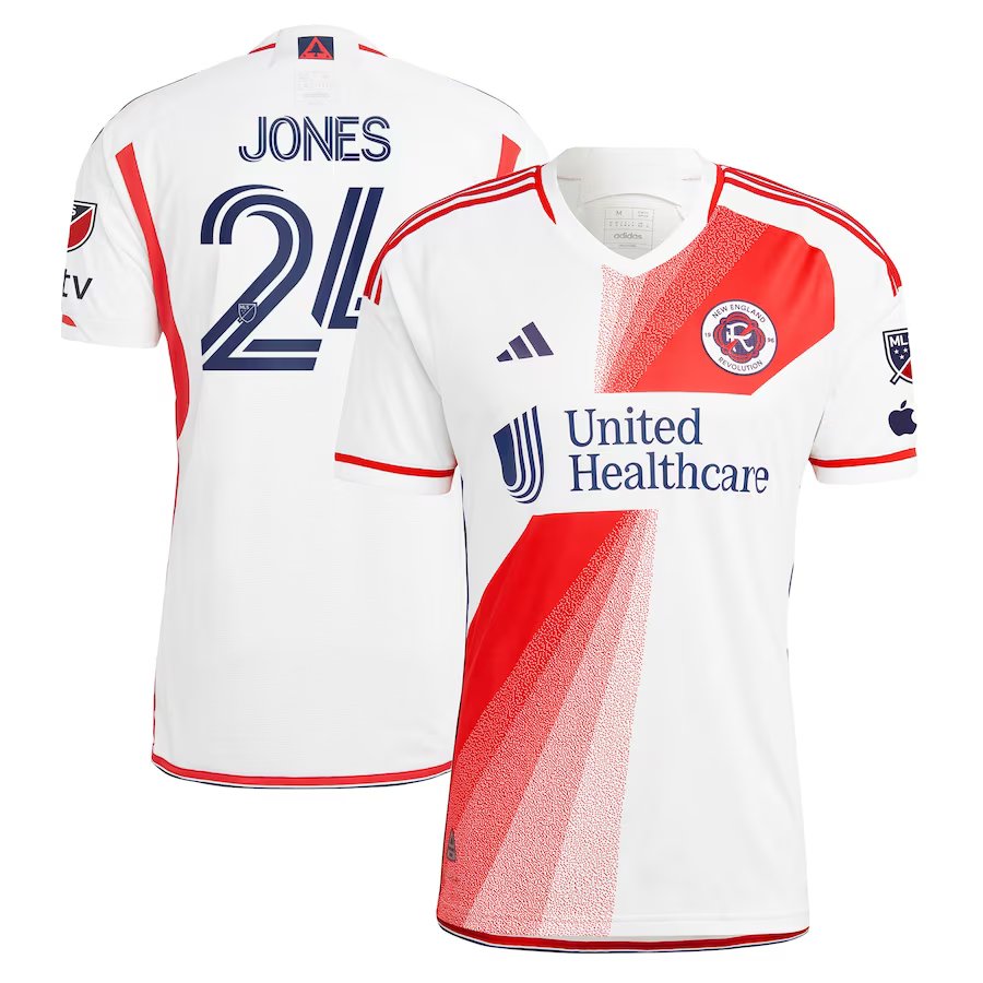 adults Soccer Revolution Uniform 24 DeJuan Jones Jerseys 2023 Defiance