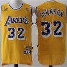 men's & youth Basketball Lakers Uniform #32 Magic Johnson Jerseys Gold Throwback Classics Shirts