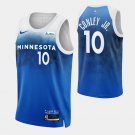 men's & youth Basketball Timberwolves Uniform #10 Mike Conley Jr. Jerseys Blue 23/24 City Shirts