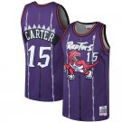 men's Basketball Raptors Uniform #15 Vince Carter Jerseys Purple Throwback Classics adult Shirts