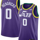 men's & youth Basketball Jazz Uniform #0 Taylor Hendricks Jerseys 23/24 Purple Classic Shirts