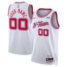 men's & youth Basketball Houston Rockets Uniform #00 Custom Jerseys 23-24 City Edition White Shirts