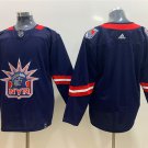 men's Ice Hockey Activewear NY Rangers Uniform Blank Jerseys Navy 2020/21 Reverse Retro Shirts