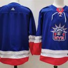 men's Ice Hockey Activewear NY Rangers Uniform Blank Jerseys Royal 2021 Classic Edition Shirts