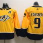 men's & youth Ice Hockey Predators Uniform #9 Filip Forsberg Jerseys Gold Home Player Game Shirts