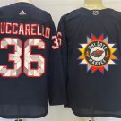 men's Ice Hockey Wild Uniform #36 Mats Zuccarello Jerseys Navy 2021-22 Native American Day Shirts