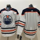men's & youth Ice Hockey Activewear Oilers Uniform Blank Jerseys White Away Team Game Player Shirts
