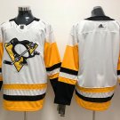 men's & youth Ice Hockey Pittsburgh Penguins Uniform Blank Jerseys White Away Team Game Shirts