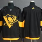 men's Ice Hockey Pittsburgh Penguins Uniform Blank Jerseys Black 2019 Stadium Series Player Shirts