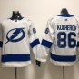 men's & youth Ice Hockey Lightning Uniform #86 Nikita Kucherov Jerseys White Away Player Game Shirts