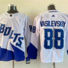 men's Ice Hockey Lightning Uniform #88 Andrei Vasilevskiy Jerseys White 2022 Stadium Series Shirts