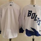 men's Ice Hockey Tampa Bay Lightning Uniform Blank Jerseys White 2022 Stadium Series Team Shirts