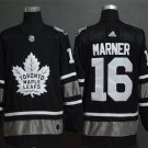 men's Ice Hockey Maple Leafs Uniform #16 Mitchell Marner Jerseys Black 2019 All-Star Game Shirts