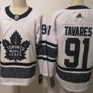 men's Ice Hockey Maple Leafs Uniform #91 John Tavares Jerseys White 2019 All-Star Game Shirts