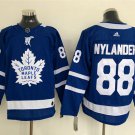 men's Ice Hockey Maple Leafs Uniform #88 William Nylander Jerseys Blue Home Team Game Player Shirts