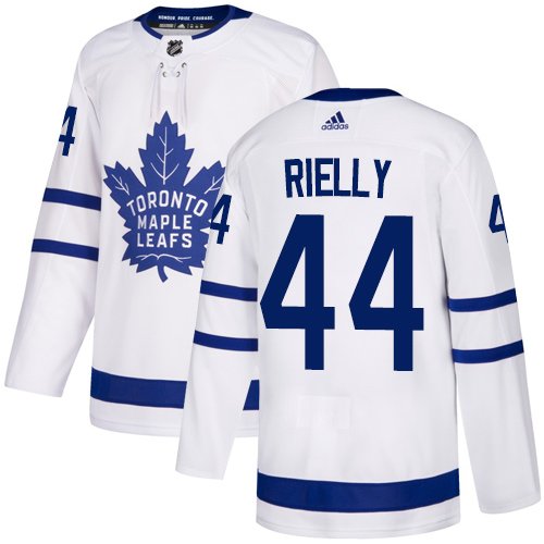 men's Ice Hockey Maple Leafs Uniform #44 Morgan Rielly Jerseys White Away Team Game Player Shirts