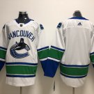 men's Ice Hockey Vancouver Canucks Uniform Blank Jerseys White Road Team Game Player Shirts