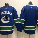 men's & youth Ice Hockey Vancouver Canucks Uniform Blank Jerseys Blue Home Player Game Shirts