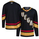 men's Ice Hockey Vegas Golden Knights Uniform Blank Jerseys Black 2022-23 Reverse Retro 2.0 Shirt