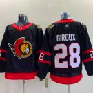 men's Ice Hockey Senators Uniform #28 Claude Giroux Jerseys Black 2021 Home Team Game Player Shirt